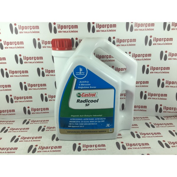 Castrol Radicool SF Kırmızı 3Litre