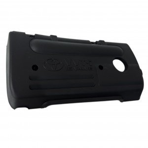 Toyota Kapak Motor Koruma Corolla 02-05 (Beyaz Yazılı)