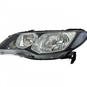 Honda Far Cıvıc 06-08 Sol (Krom Tip)