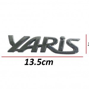 Toyota Yazı Yaris 06-18 Arka (Yaris Yazısı)