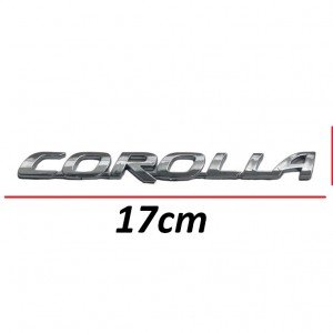 Toyota Yazı Corolla 02-25 Arka (Corolla Yazısı)
