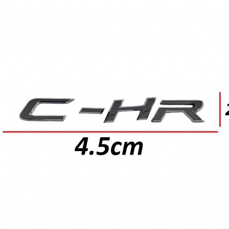 Toyota Yazı Chr 16-19 Arka (Chr Yazısı)