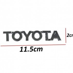 Toyota Yazı Yaris 06-10 Arka (Toyota Yazısı)