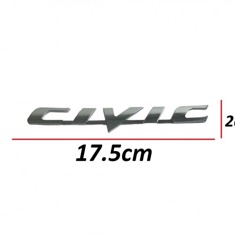Honda Yazı Cıvıc 06-11 Arka (Cıvıc Yazısı)