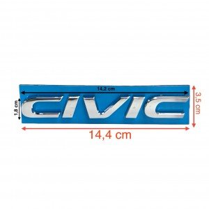 Honda Yazı Cıvıc 16-21 Arka (Cıvıc Yazısı)