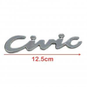 Honda Yazı Cıvıc 96-01 Arka (El Yazı Tip/Cıvıc Yazısı)