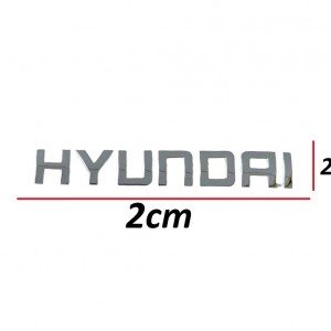 Hyundaı Yazı İ20 08-14/İ30 08-14/Elantra 08-14/İx35 08-14/Santafe 08-14/Tucson 08-14 Arka (Hyundai Yazısı)