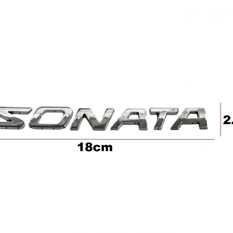 Hyundaı Yazı Sonata 06-10 Arka (Sonata Yazısı)