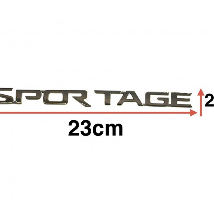 Kıa Yazı Sportage 03-16 Arka (Sportage Yazısı)