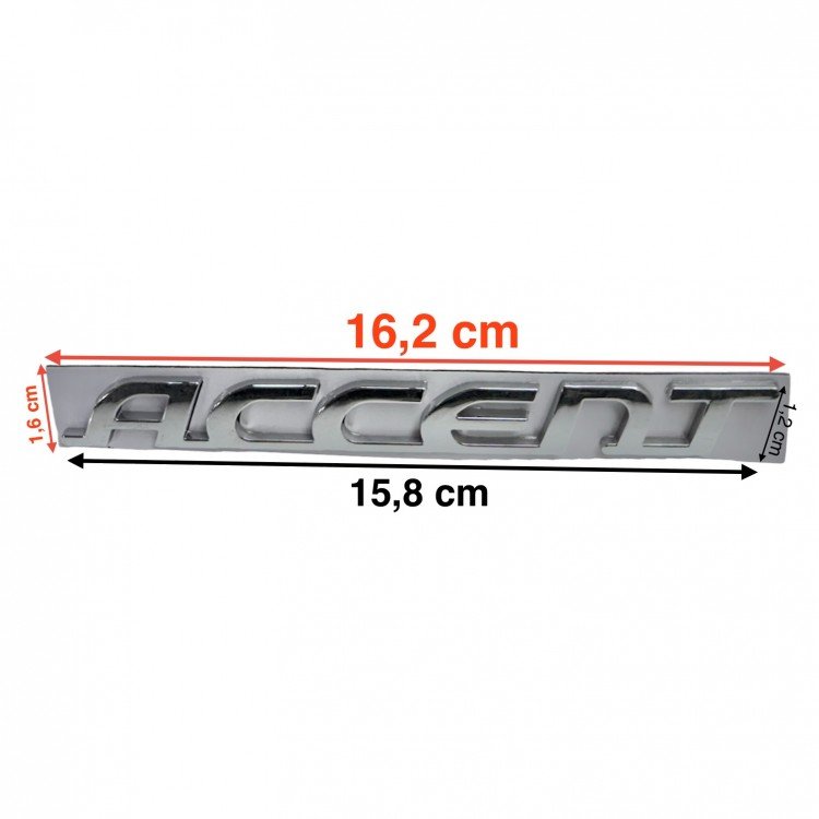 Hyundaı Yazı Accent 06-18 Arka (Accent Yazısı)