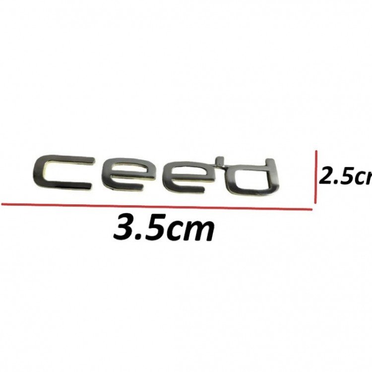 Kıa Yazı Ceed 13-18 Arka (Ceed Yazısı)