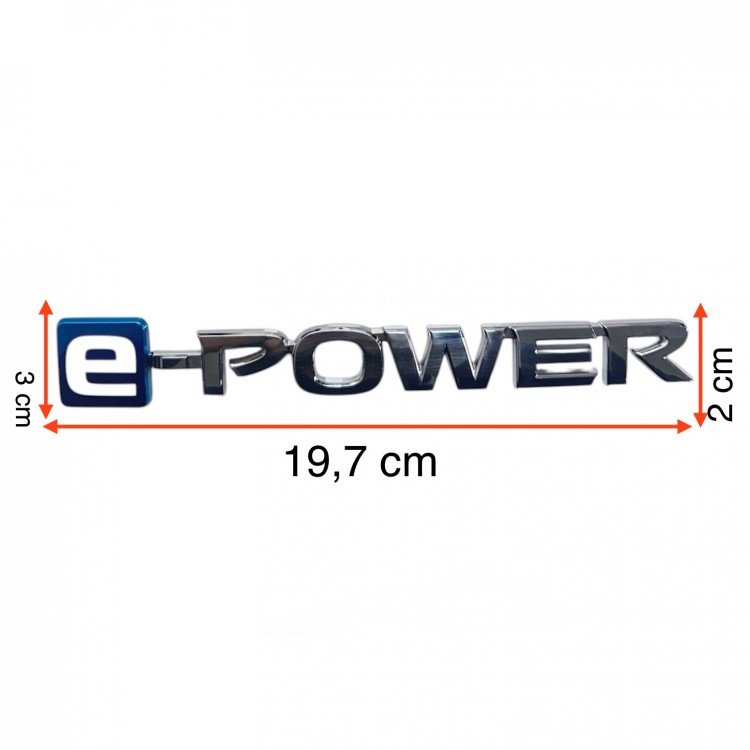 Nıssan Yazı Qashqai 21-24 Arka (E-power yazısı)