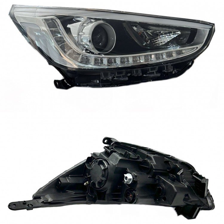 Hyundaı Far Accent Blue 11-17 Sağ (Elektrikli/Ledli) Hyundaı Far Accent Blue 11-17 Sağ (Elektrikli/Ledli)