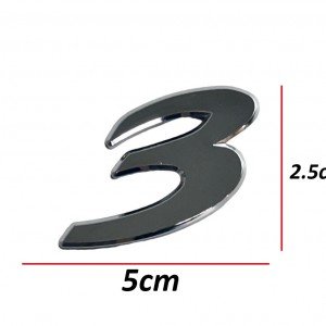 Mazda Yazı Mazda 3 09-13 Arka (3 Rakamı)