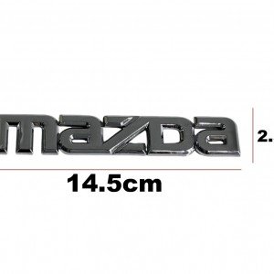 Mazda Yazı 323 92-02/626 92-02/Mazda 2 02-15/Mazda 3 02-15/Mazda 6 02-15 Arka (Mazda Yazısı)