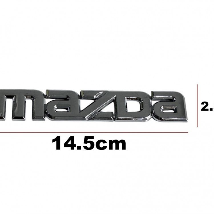 Mazda Yazı 323 92-02/626 92-02/Mazda 2 02-15/Mazda 3 02-15/Mazda 6 02-15 Arka (Mazda Yazısı)