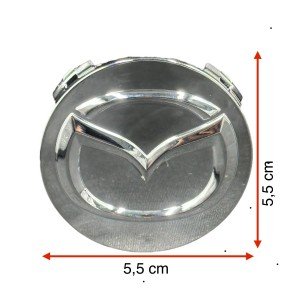 Mazda Jant Göbek Mazda 3 04-15/Mazda 6 04-15/Mazda 2 04-15 (Gri) (5,6 Cm)