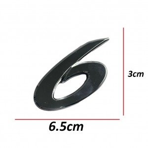 Mazda Yazı Mazda 6 03-08 Arka (6 Rakamı)