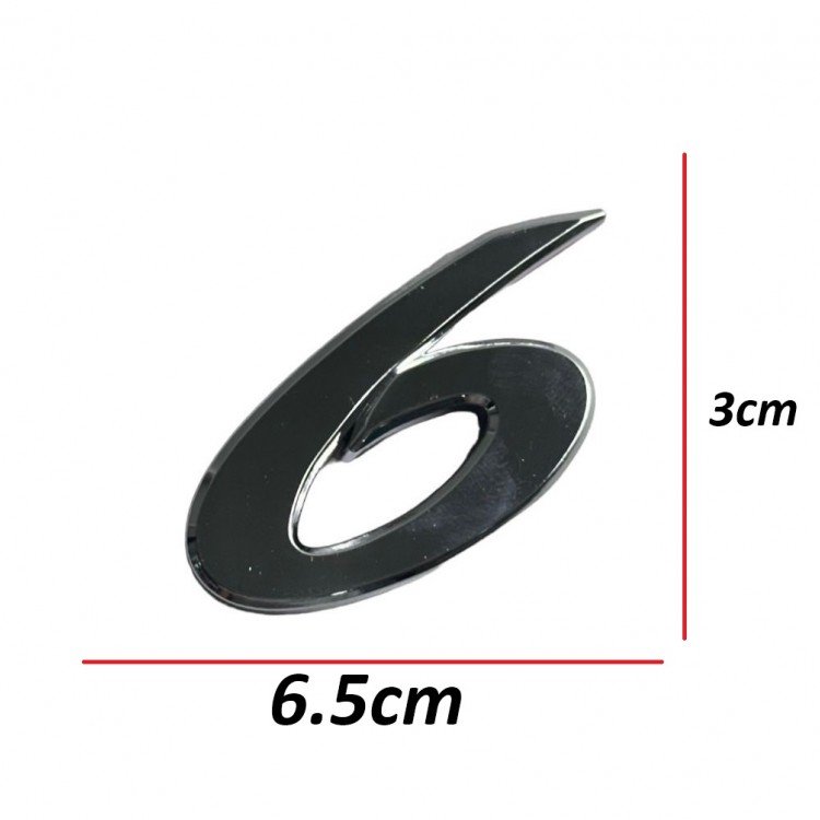 Mazda Yazı Mazda 6 03-08 Arka (6 Rakamı)