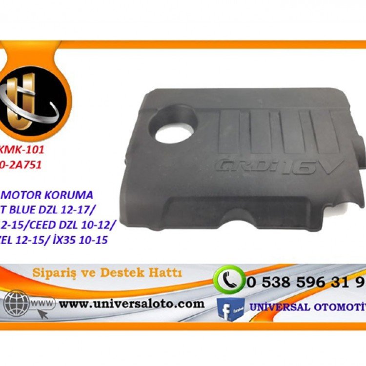 Hyundaı Kapak Motor Koruma Accent Blue Dizel 12-17/İ20 Dizel 12-15/Ceed Dizel 10-12/Rio Dizel 12-15/İx35 Dizel 10-15 (Orjinal Tip)