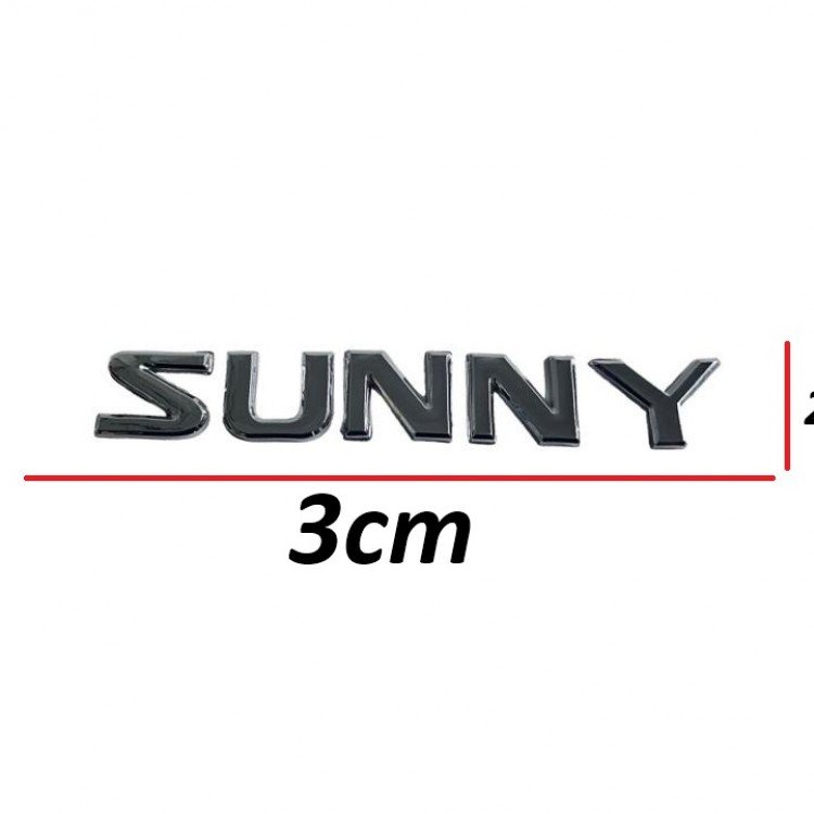 Nıssan Yazı Sunny 90-94 Arka (Sunny Yazısı)