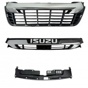 Isuzu Panjur D-max 20-22 Ön (Krom/Siyah)